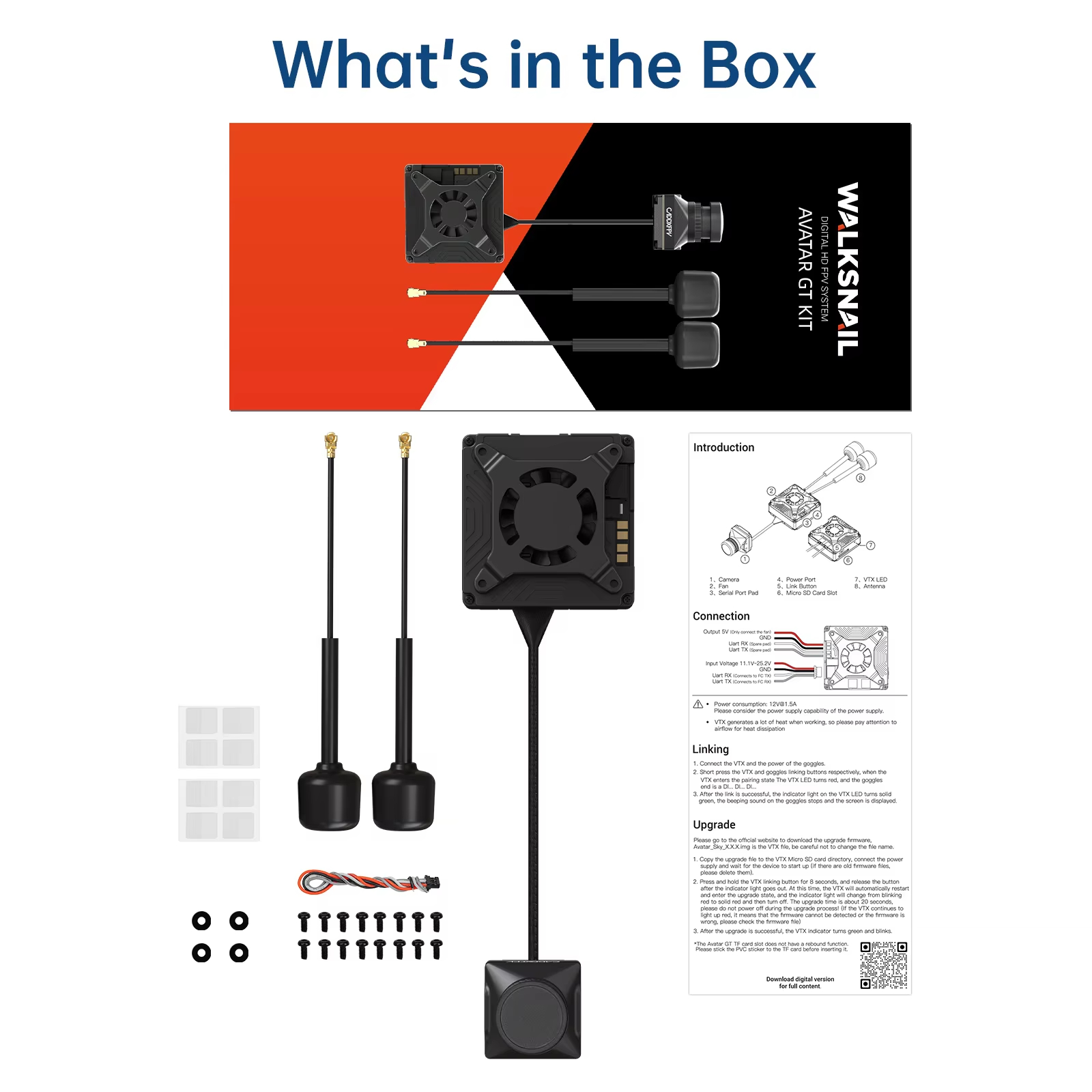 Kit Caddx Walksnail Avatar GT  - Drone Kit Fpv recensione e prezzo