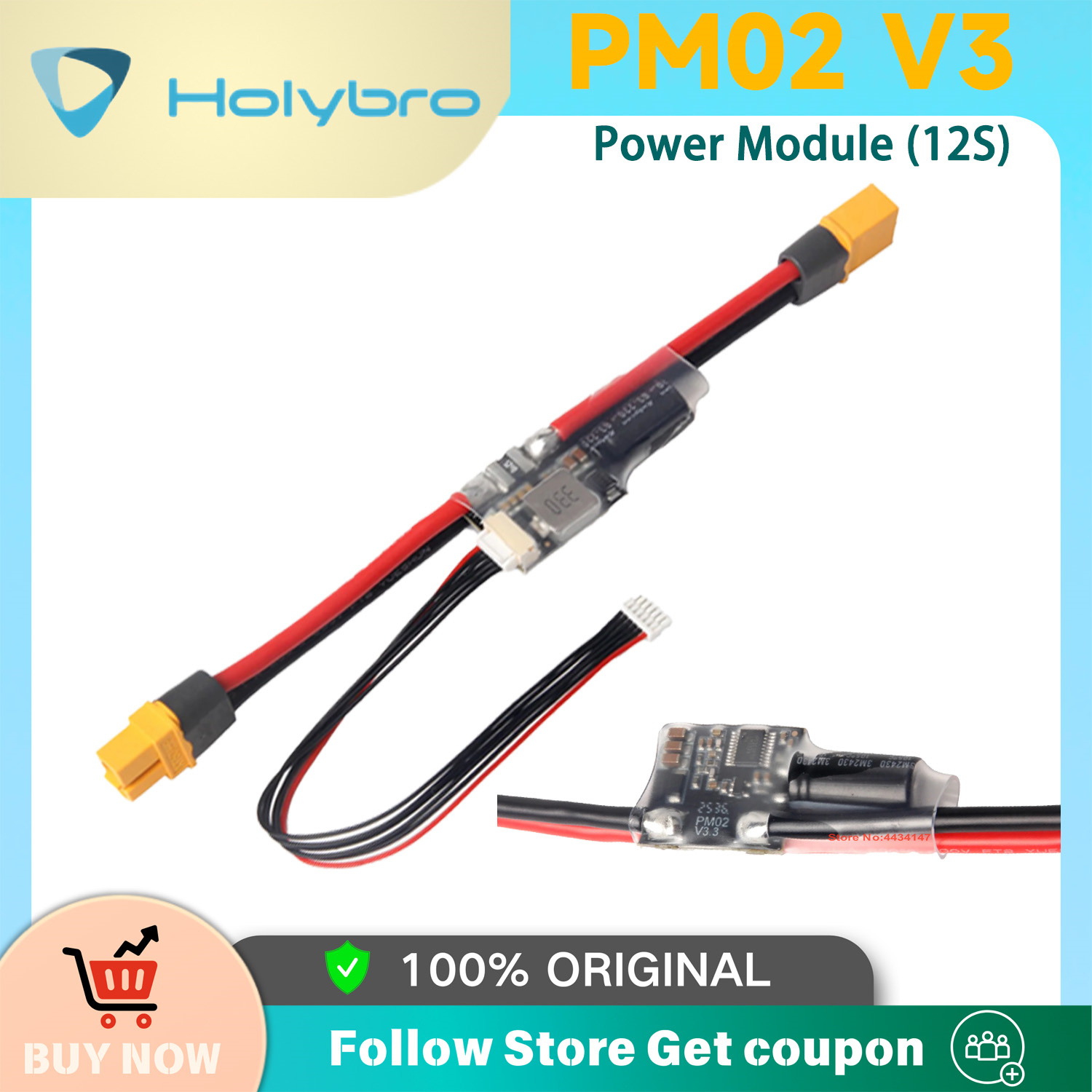 Holybro PM02D Modulo di Alimen - Drone Kit Hexacopter recensione e prezzo